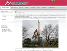 Tablet Screenshot of bimendi.com